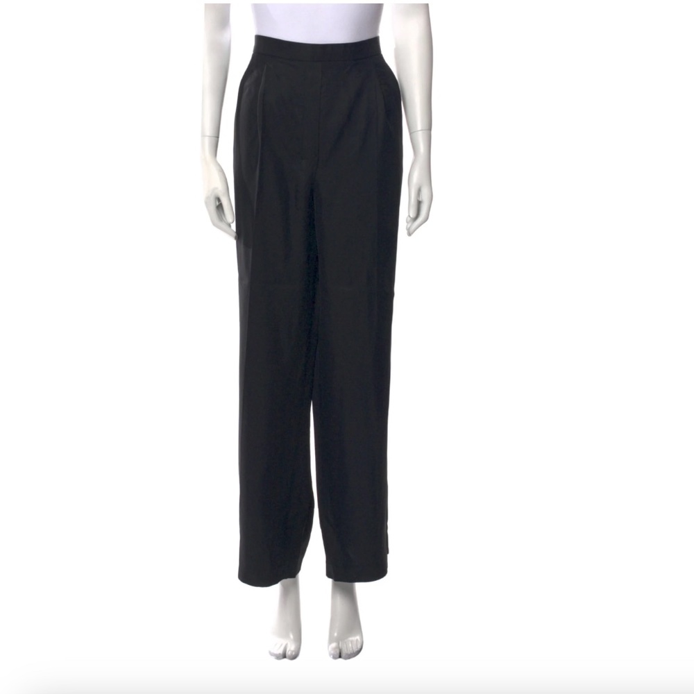The Row Black Wide Leg Pants Size L